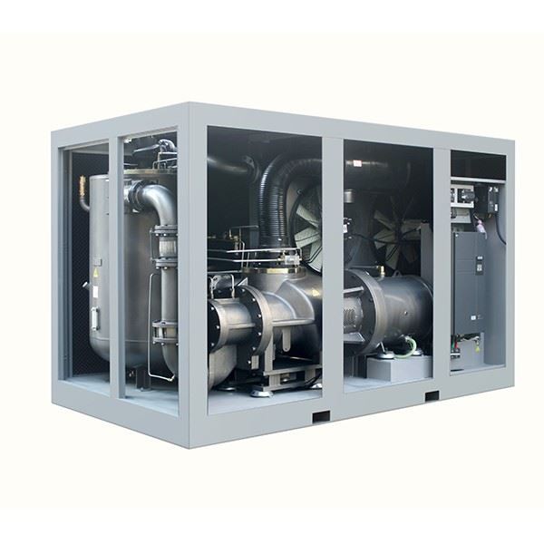 inside view of Jaguar high capacity air compressor
